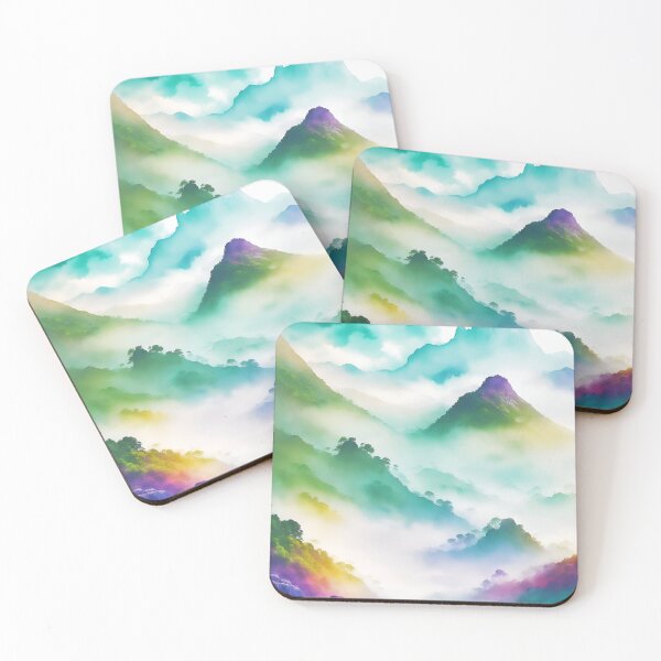 Item preview, fog above mountain designed and sold by AP.