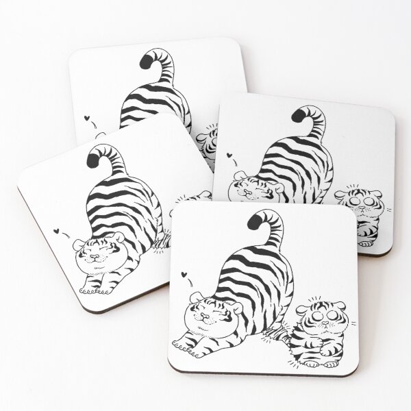 Item preview, Cute tigers - get off my tail  designed and sold by Artbygoody.