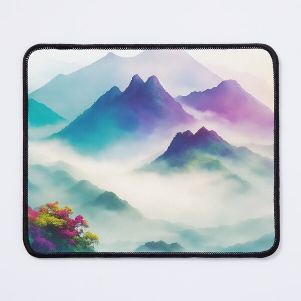 Item preview, fog above mountain designed and sold by AP.