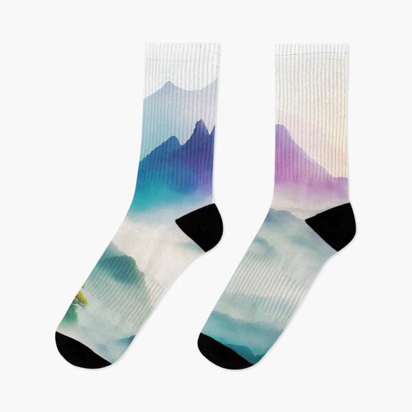 Item preview, fog above mountain designed and sold by AP.