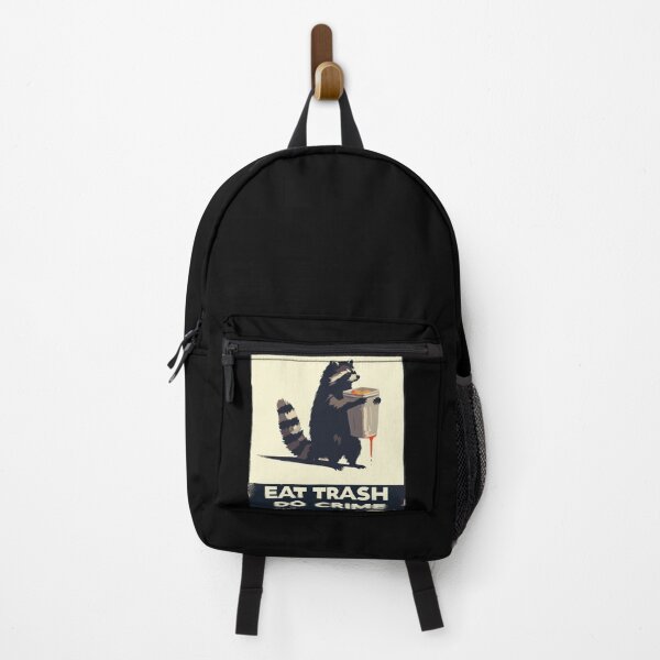 Item preview, Retro Vintage Raccoon Eat Trash Do Crime designed and sold by TomFrontierArt.