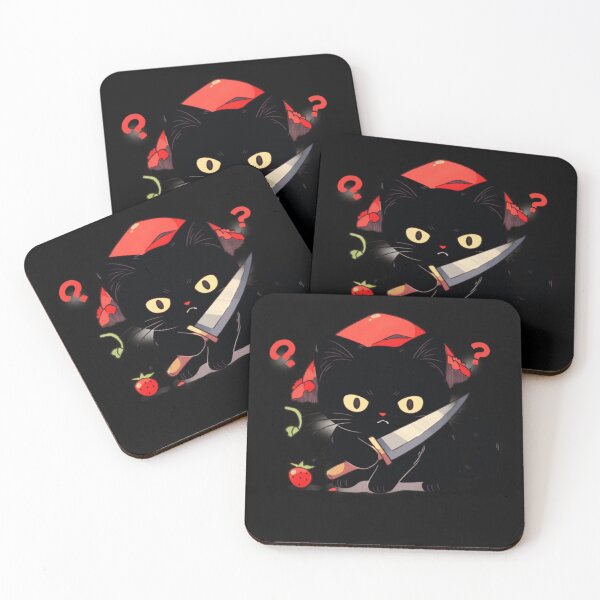 Item preview, Cat with knife meme cat what killer Murderous cat designed and sold by OliveAndSnow.