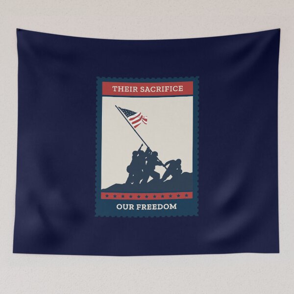 Item preview, Their Sacrifice - Remembrance Day Design showing thanks to those who sacrificed all designed and sold by teecraftstudios.