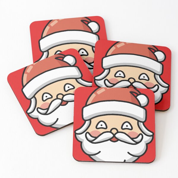 Item preview, Cute Santa Face designed and sold by 3nine.