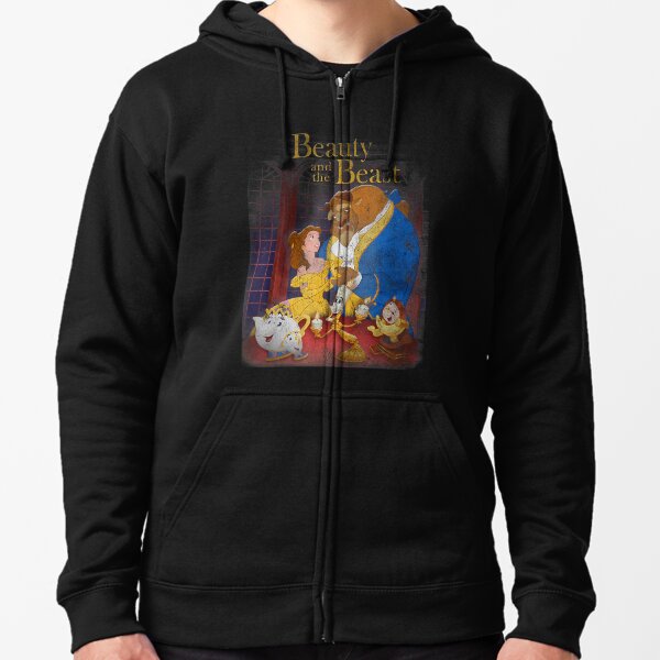 Disney beauty and the beast hoodie best sale