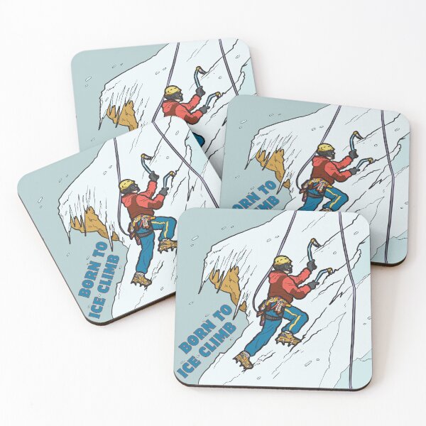 Item preview, Born to ice climb designed and sold by artwaves.