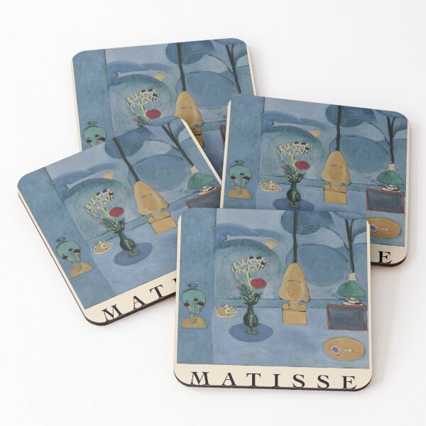 Item preview, Matisse-the Blue Window designed and sold by Suzana Djordjevic.