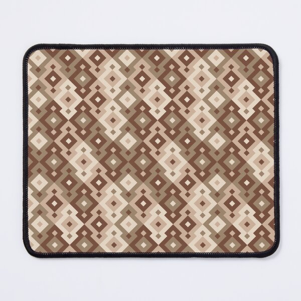 Item preview, Geometric Pattern in Shades of Brown designed and sold by Harmonish.