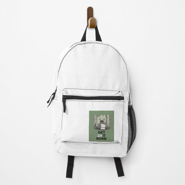Item preview, Get It Done Funny Raccoon  designed and sold by VisualMotivator.