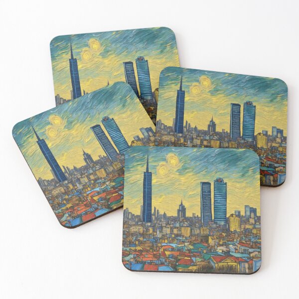 Item preview, Buenos Aires Skyline Symphony designed and sold by Artisticanvas.