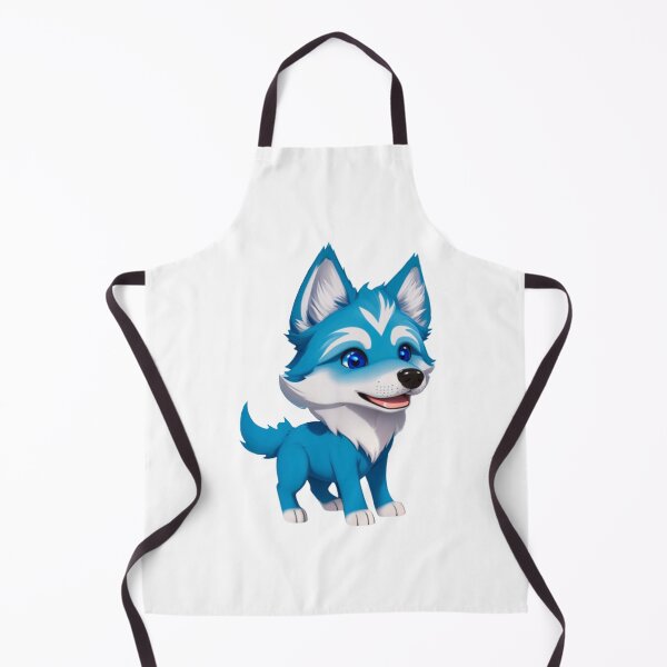 Item preview, Little Blue wolf dog designed and sold by KorArtStudio.