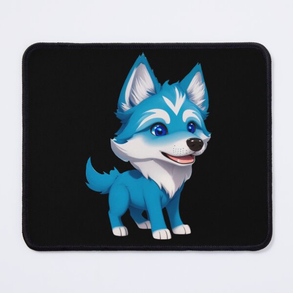 Item preview, Little Blue wolf dog designed and sold by KorArtStudio.