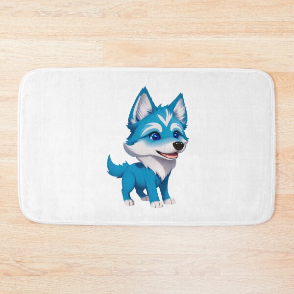 Item preview, Little Blue wolf dog  designed and sold by KorArtStudio.