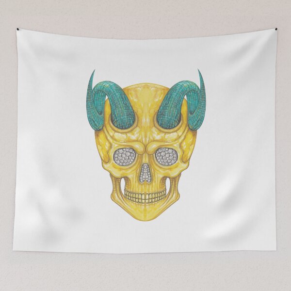 Item preview, Demon skull. designed and sold by Jiwsurreal.