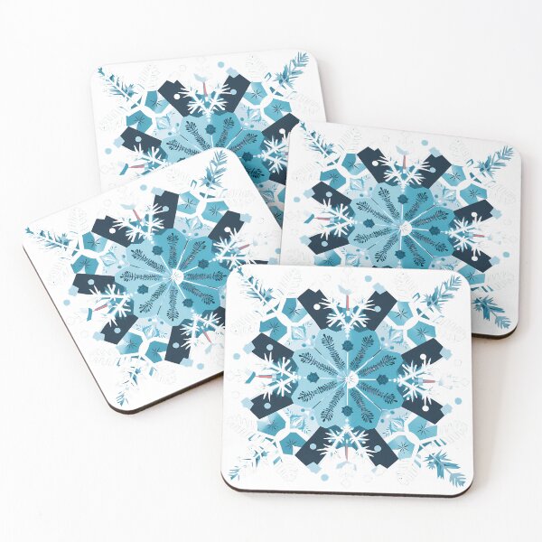Item preview, Ice Snowflake Mosaic designed and sold by Anima-aesthetic.