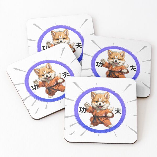 Item preview, Kung Fu Dog designed and sold by ghostoffice.