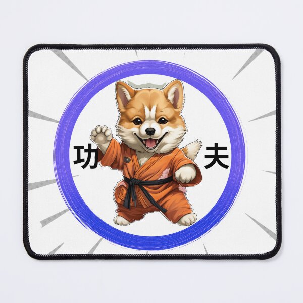 Item preview, Kung Fu Dog designed and sold by ghostoffice.