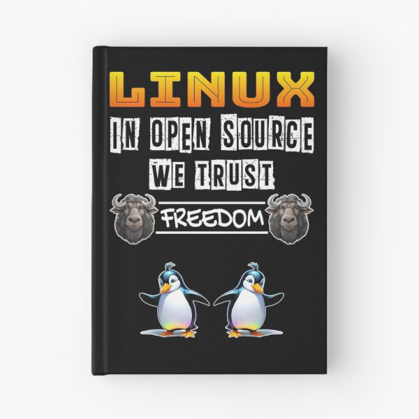 Item preview, Linux, In Open Source We Trust designed and sold by Image-Caption.