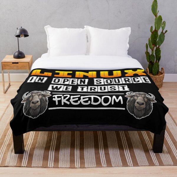Item preview, Linux, In Open Source We Trust designed and sold by Image-Caption.