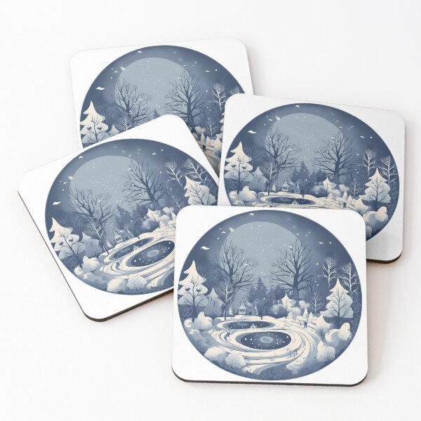 Item preview, Winter Snowy Landscape designed and sold by Anima-aesthetic.