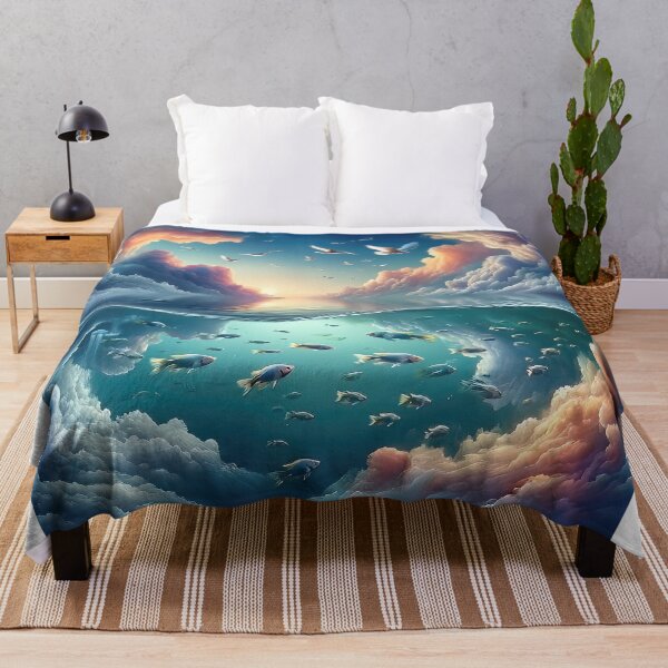 Item preview, Aqua Aether - AI Art designed and sold by Oilix.