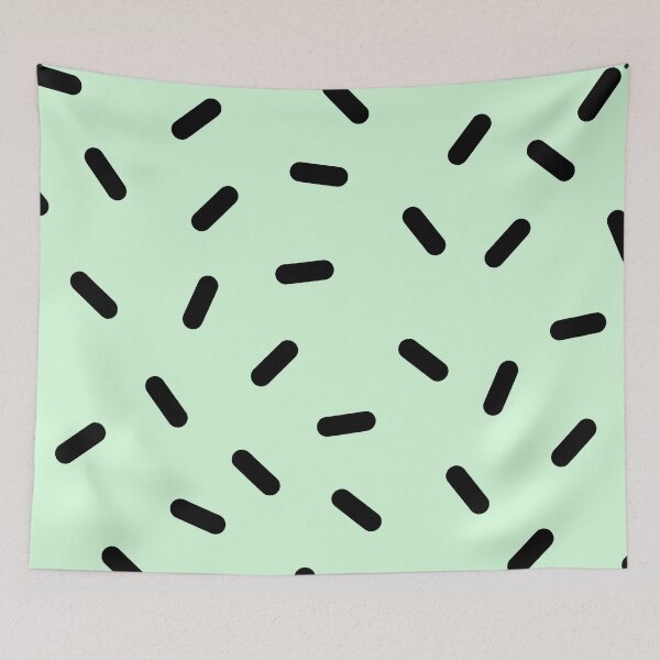 Item preview, Snowy Mint Geometric Abstract Pattern. designed and sold by ARichArts.
