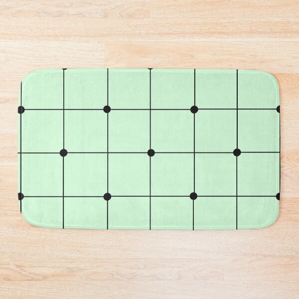 Item preview, Snowy Mint Geometric Abstract Pattern. designed and sold by ARichArts.
