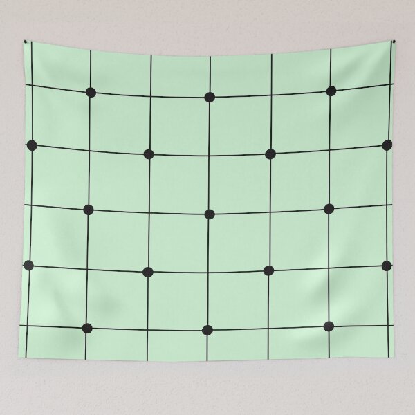 Item preview, Snowy Mint Geometric Abstract Pattern. designed and sold by ARichArts.