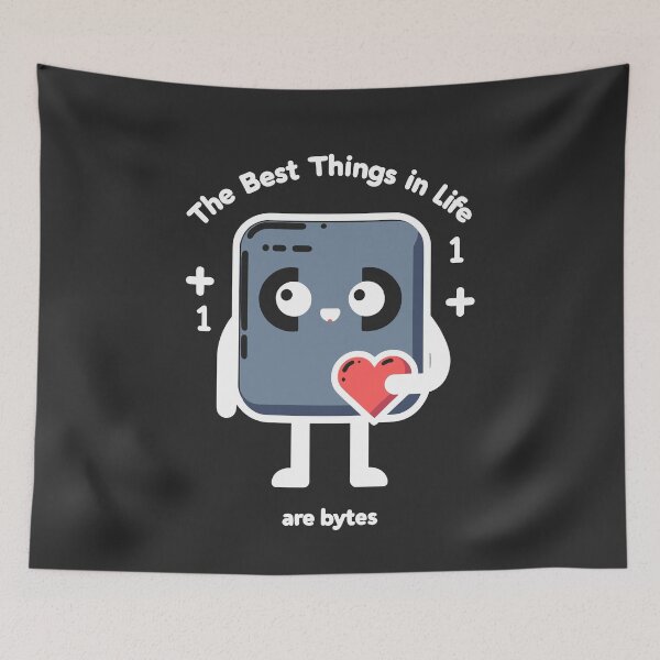 Item preview, The Best Things in Life Are Bytes designed and sold by Frank Ring.