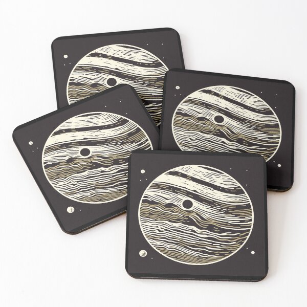 Item preview, SF Jupiter Woodcut 1 designed and sold by CrankyOldDude.