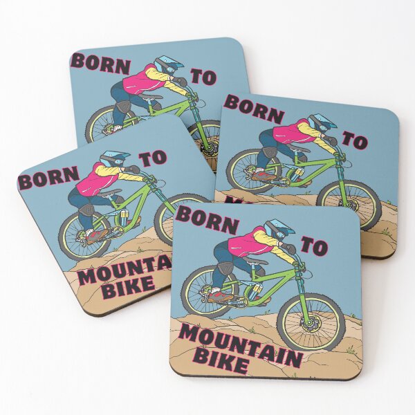 Item preview, Born to mountain bike designed and sold by artwaves.