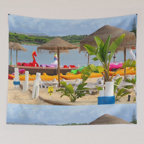 Item preview, The Shack beach. Quinta do Lago. Algarve. Portugal designed and sold by Tereza Pilar  Art.