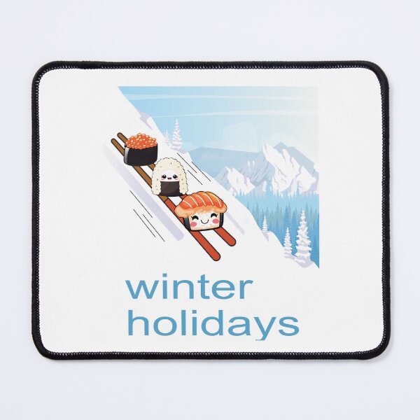 Item preview, Sushi winter holidays designed and sold by StudioARTHUR.