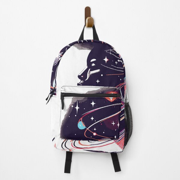 Item preview, Afro-futurism Afro Girl Space Sci-fi Art designed and sold by KitonicTees.