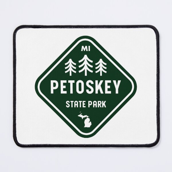 Item preview, Petoskey State Park Michigan Rhombus designed and sold by bivenart.