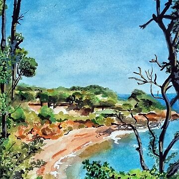 Artwork thumbnail, Beach - Beach Corsica by SnowyEyes