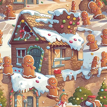 Artwork thumbnail, Gingerbread #3 by RaysThings