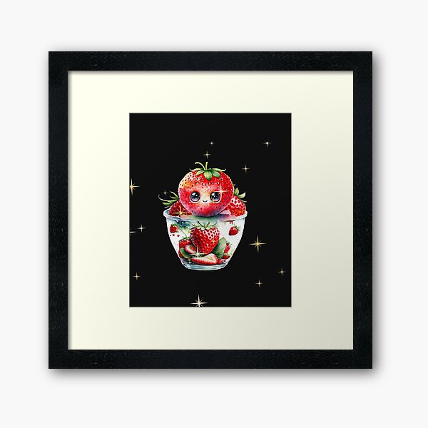 Item preview, cute strawberry designed and sold by MIKEASHOP156.