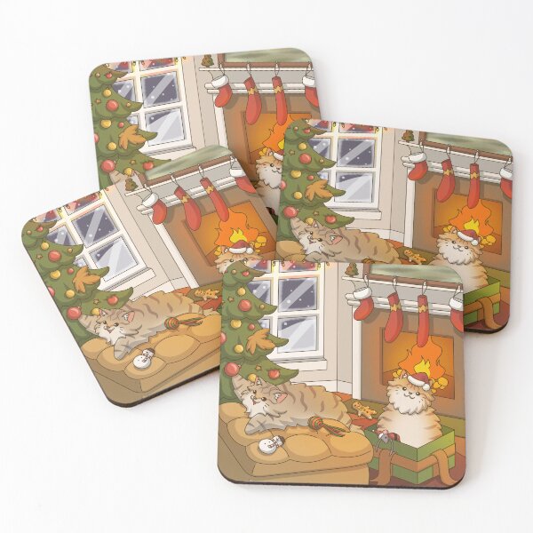 Item preview, Boris and Natasha on Christmas  designed and sold by Kyna Arts.