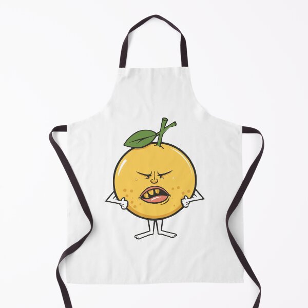 Item preview, A Cartoon Orange Showing Anger designed and sold by DashBliss.