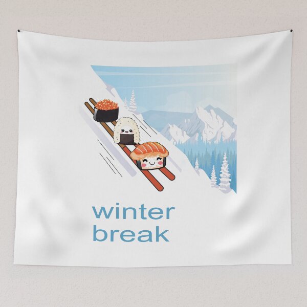 Item preview, Sushi winter break designed and sold by StudioARTHUR.
