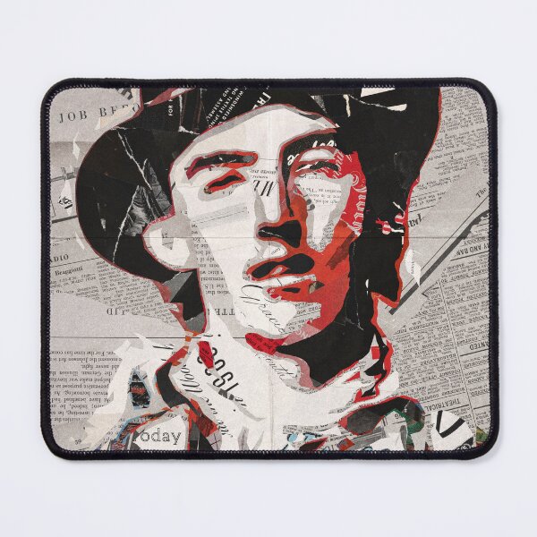 Item preview, american outlaw gunfighter art collage oldwest celebrity figure #96 designed and sold by artomazo.
