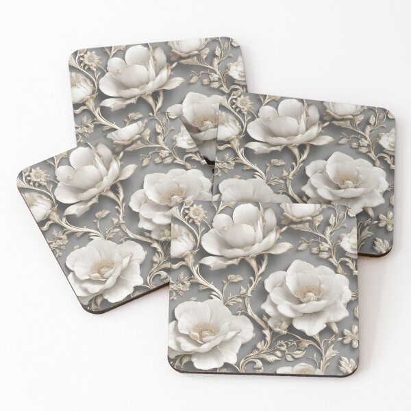 Item preview, White Blossoms designed and sold by DesignDrifts.