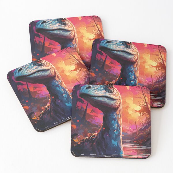 Item preview, Dinosaur Dawn - Mesozoic Majesty Artwork designed and sold by Loveanddraw.