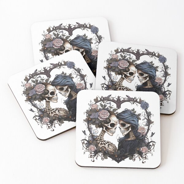 Item preview, Skull Sweethearts designed and sold by Stillness store.