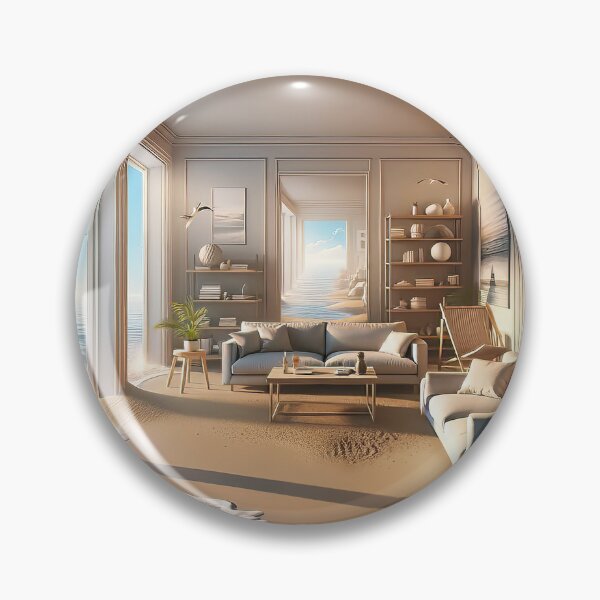 Item preview, Seaside Repose - AI Art designed and sold by Oilix.