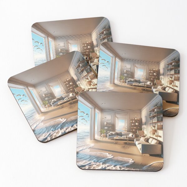 Item preview, Seaside Repose - AI Art designed and sold by Oilix.