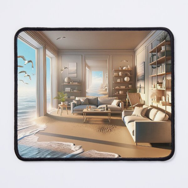 Item preview, Seaside Repose - AI Art designed and sold by Oilix.