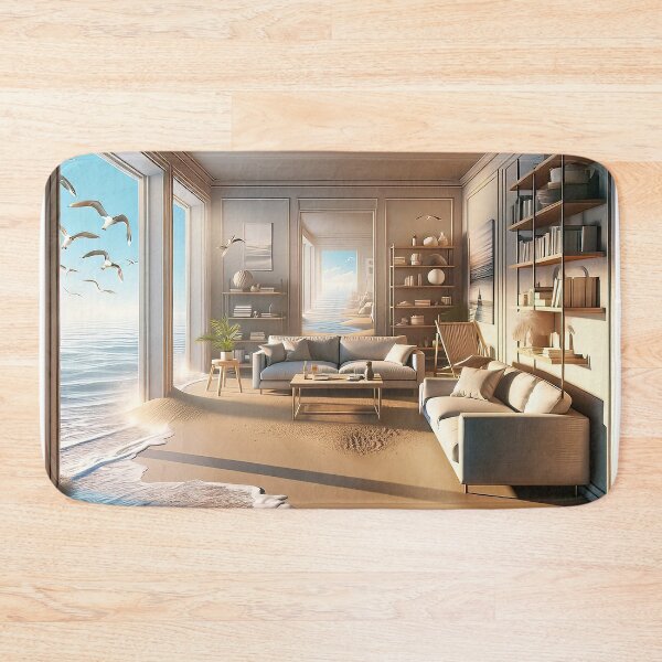 Item preview, Seaside Repose - AI Art designed and sold by Oilix.