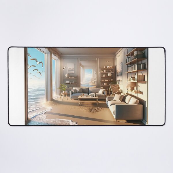 Item preview, Seaside Repose - AI Art designed and sold by Oilix.